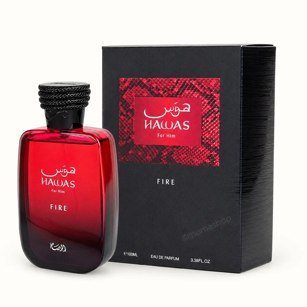 عطر رصاصي حواس فاير الأصلي للجنسين